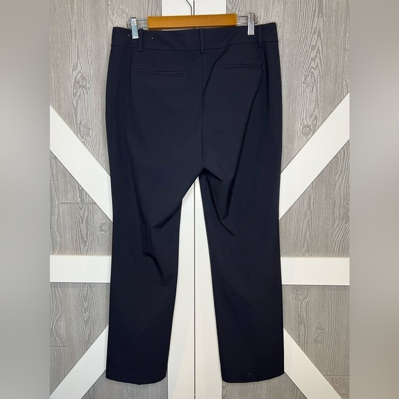 042. Ann Taylor Factory Petite Signature Pant Navy 12S - Picture 2 of 6